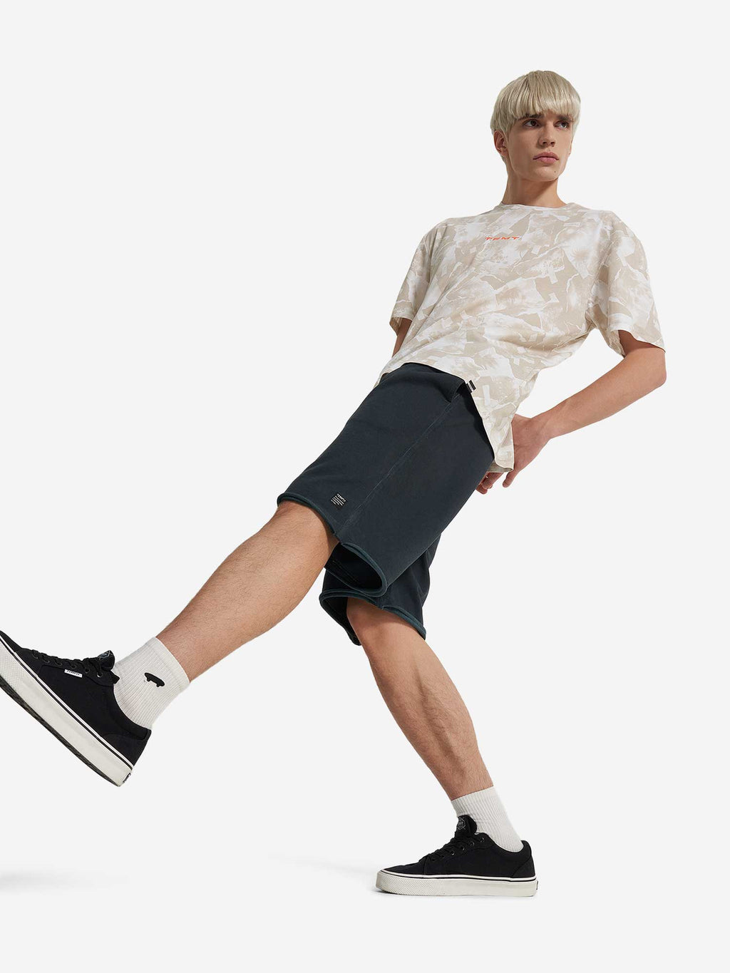 TERMIT Къси панталони Knitted Printed Mens Shorts
