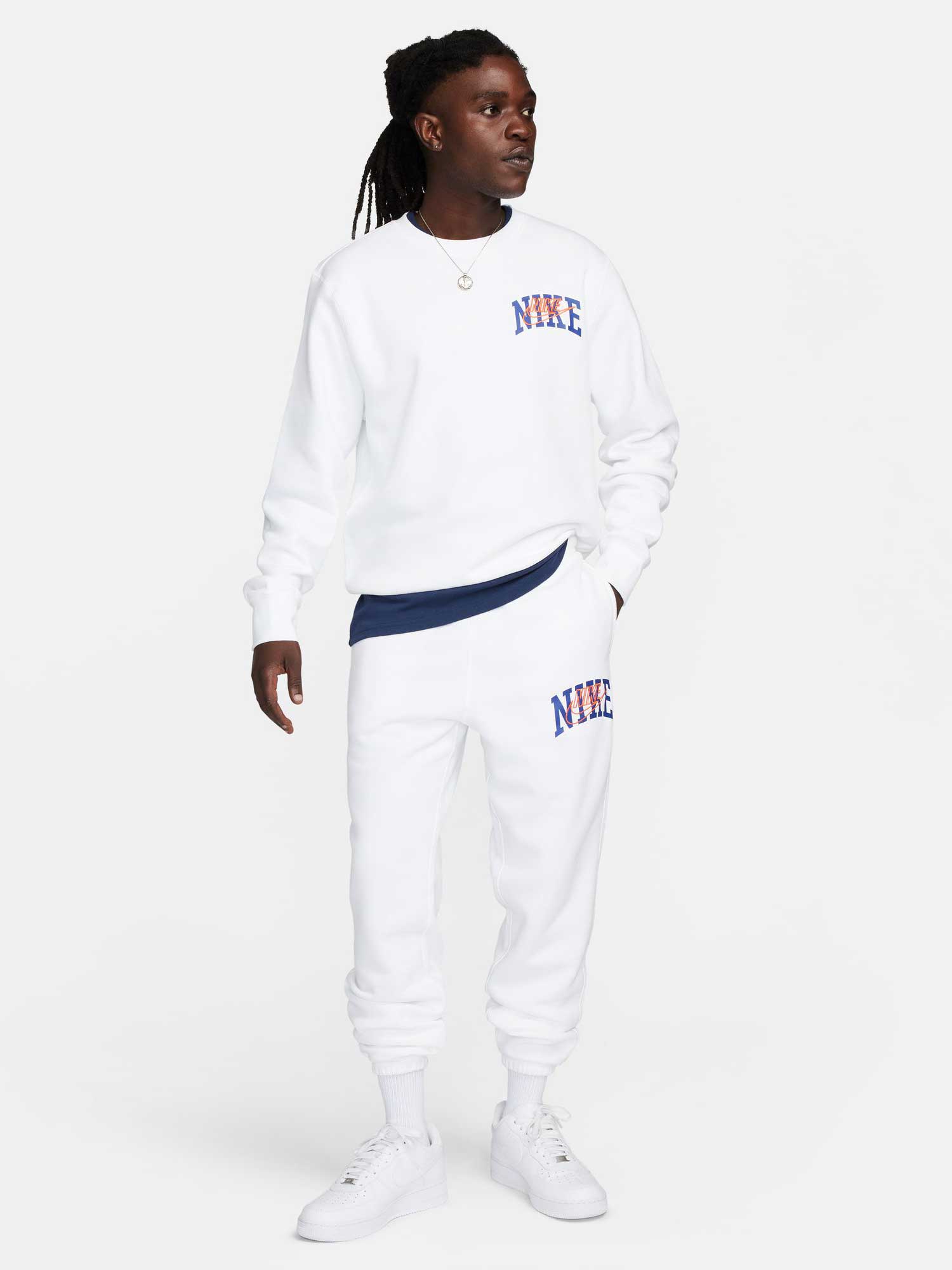 NIKE Спортно долнище M NK CLUB BB CF PANT ARCH GX