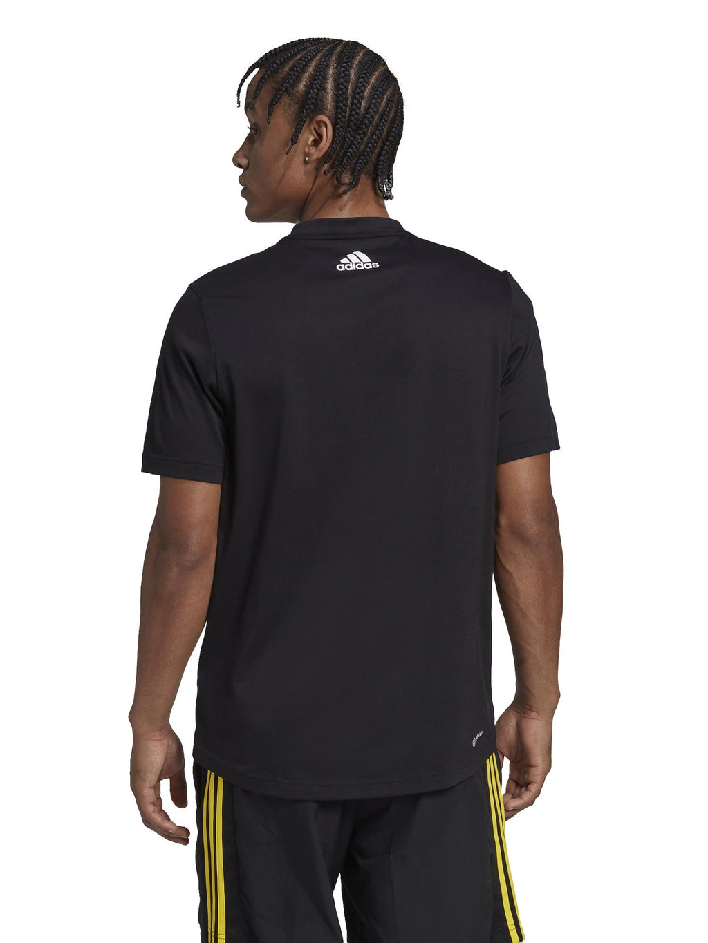 ADIDAS Тениска AEROREADY Workout Silicone Print Linear
