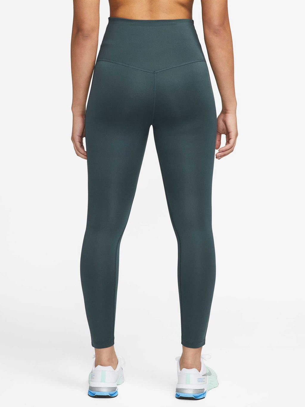 NIKE Клин W NK ONE TF HR 7/8 TIGHT MTLC