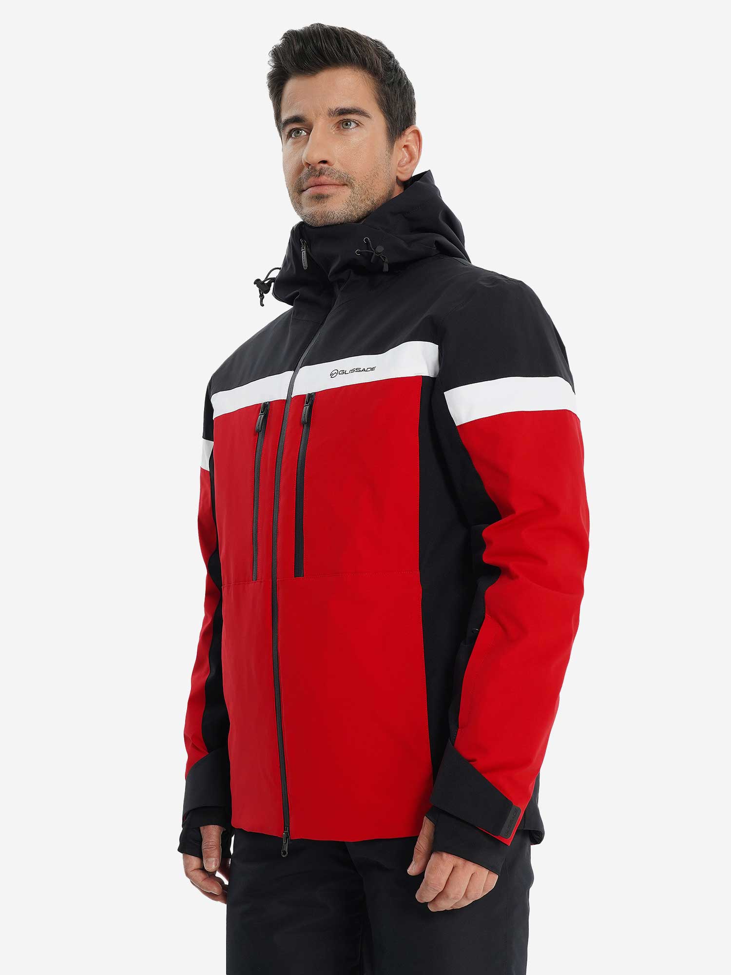 GLISSADE Ски яке Men's Padded Jacket 4way stretch