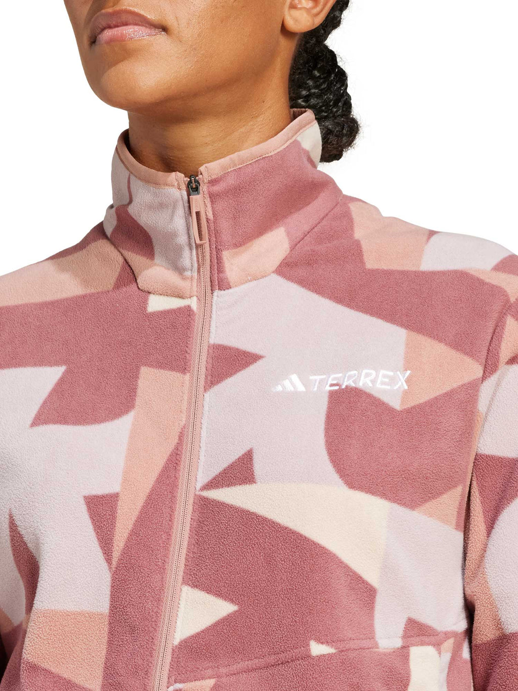 ADIDAS PERFORMANCE Полар Terrex Multi Printed Full-Zip Fleece Jacket