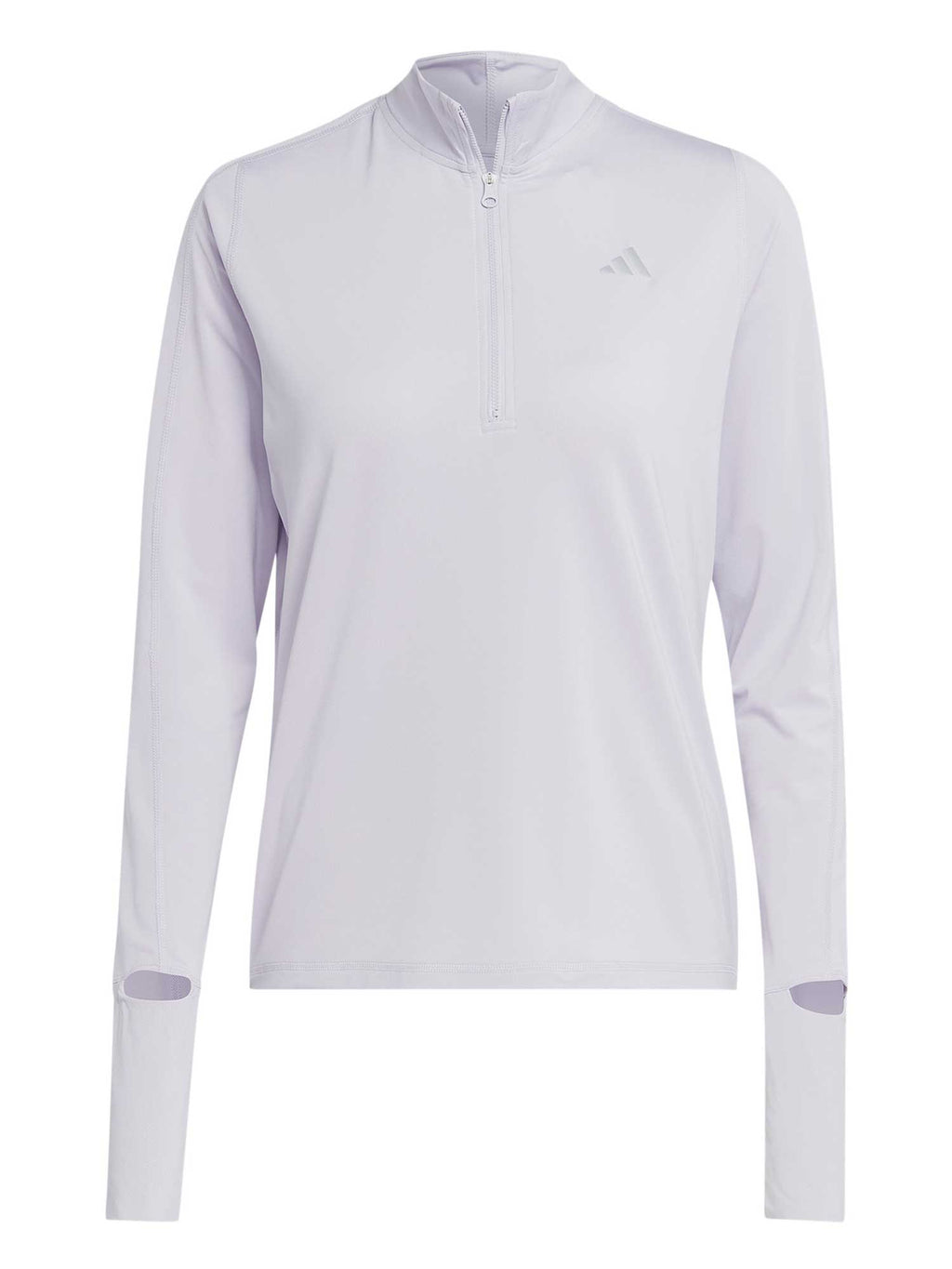 ADIDAS PERFORMANCE Блуза Fast Running Half-Zip Long-Sleeve Top
