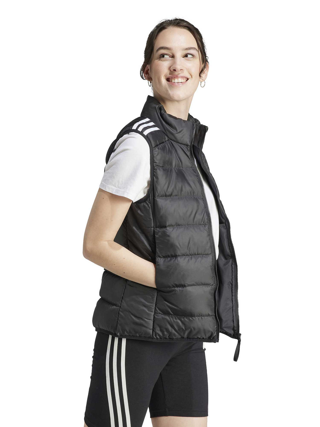 ADIDAS SPORTSWEAR Елек Essentials 3-Stripes Light Down Vest