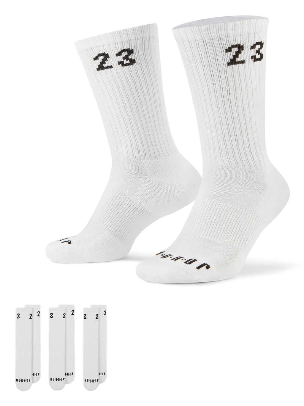 JORDAN Чорапи U J ESSENTIAL CREW 3PR - 144
