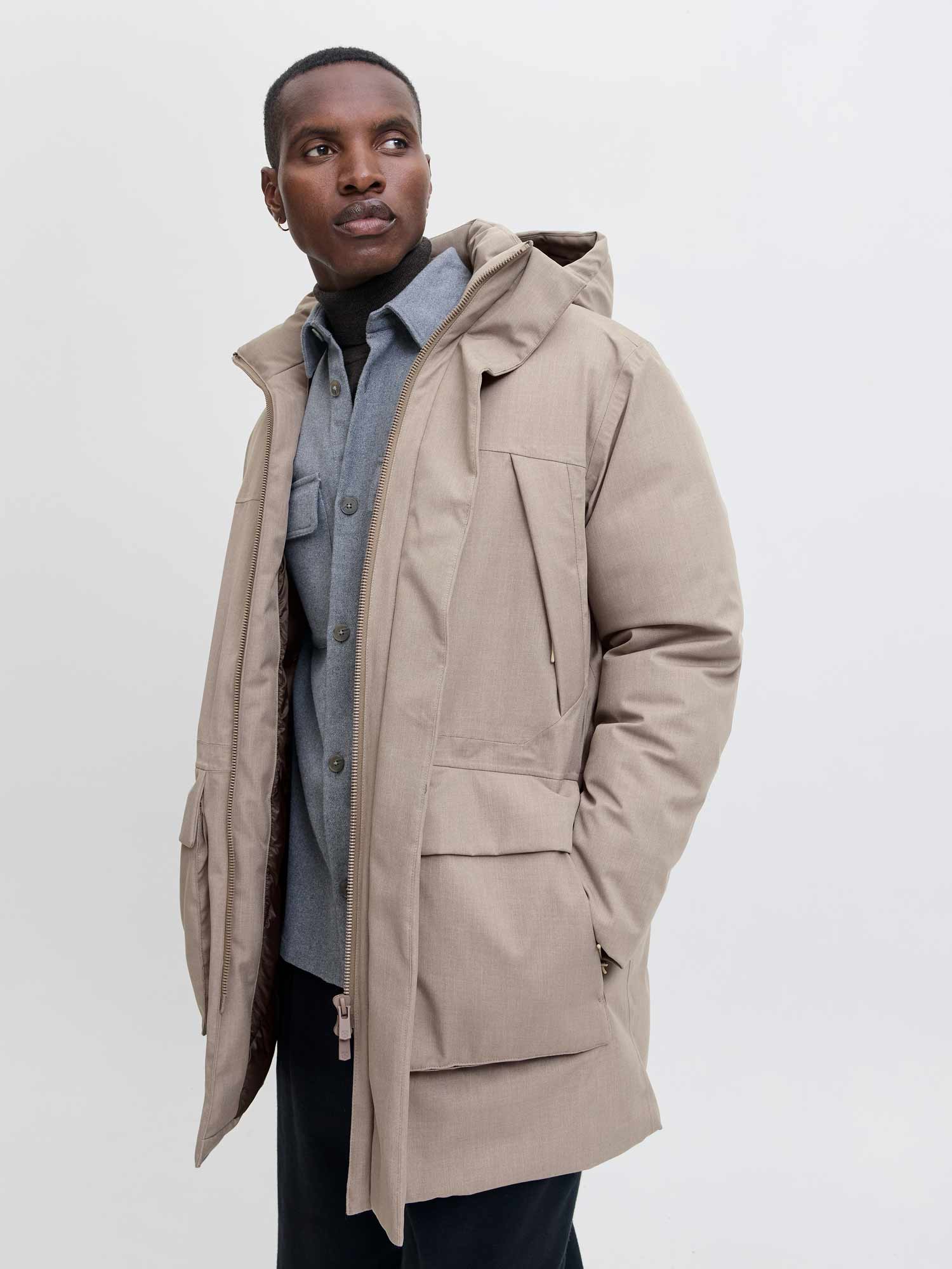 JACK & JONES Яке JPRCCMOON MELANGE PARKA LN