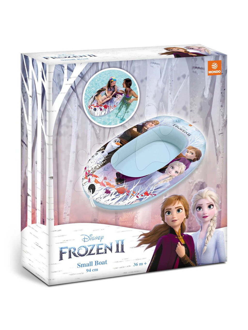 KIDS MOVIE HEROES Надуваема лодка FROZEN