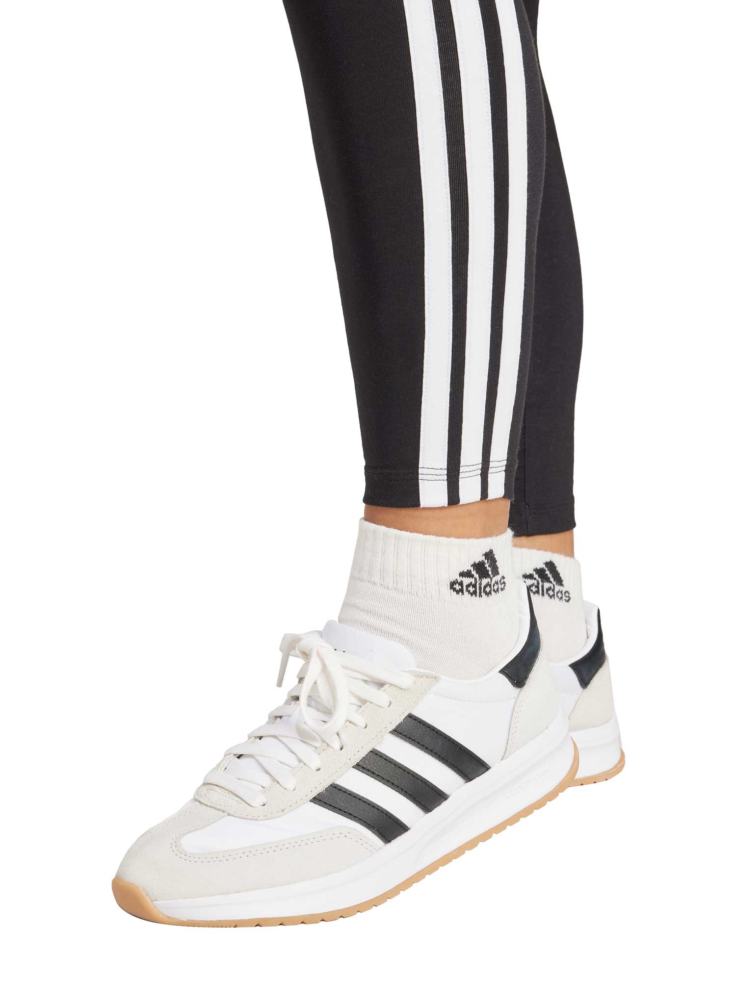 ADIDAS SPORTSWEAR Клин Essentials 3-Stripes Cotton Leggings