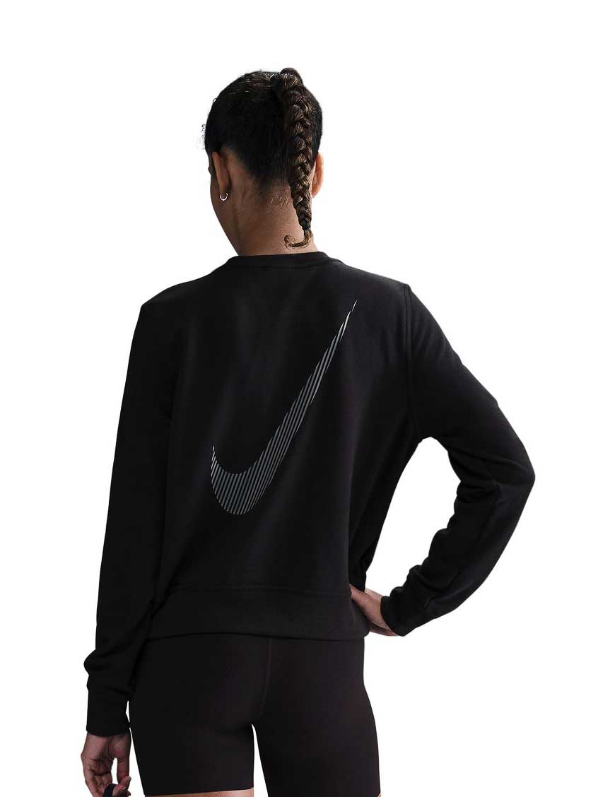 NIKE Блуза W NK ONE DF CREW HBR TT