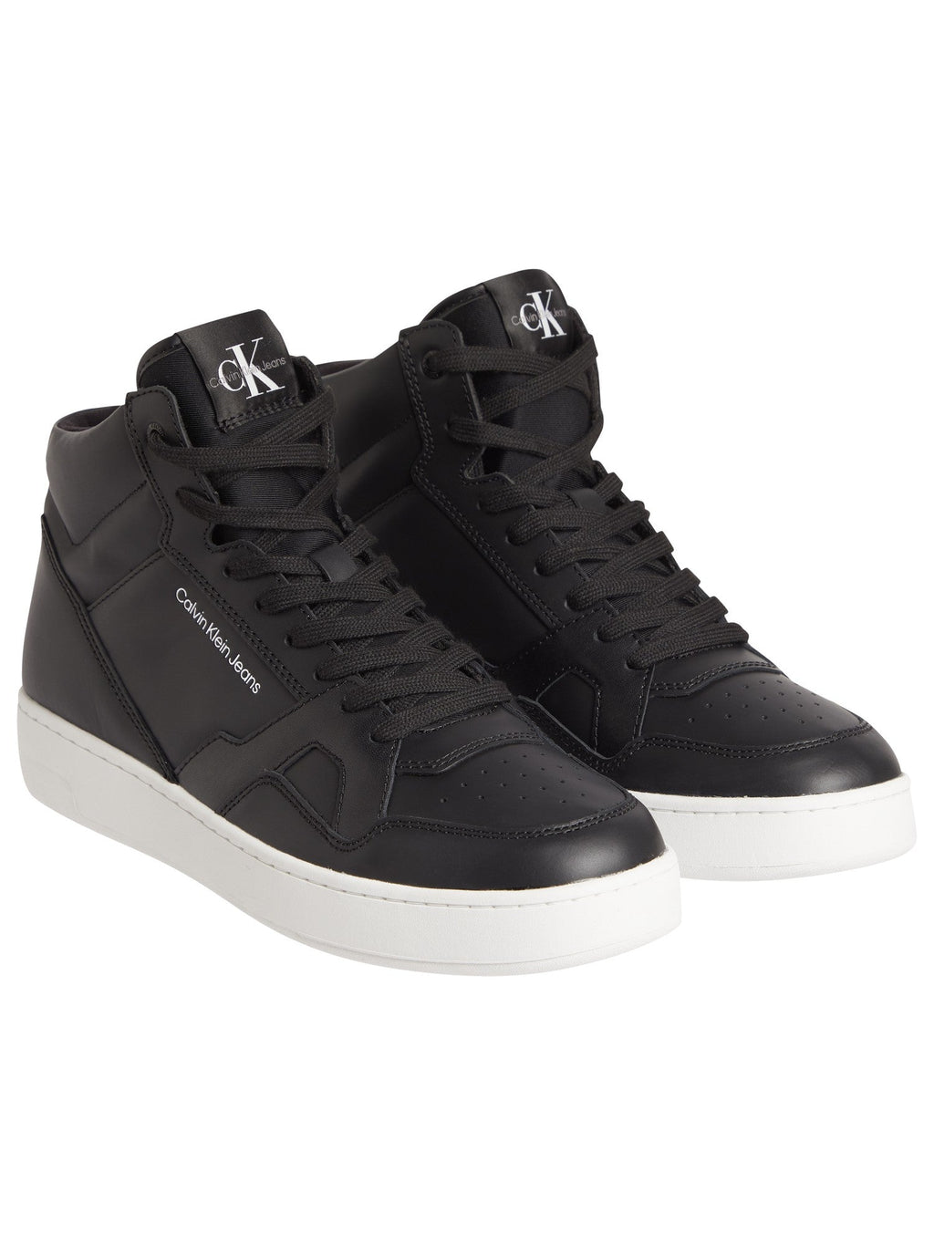 Calvin Klein Jeans Обувки BASKET CUPS LACEUP HIGH LTH-PU