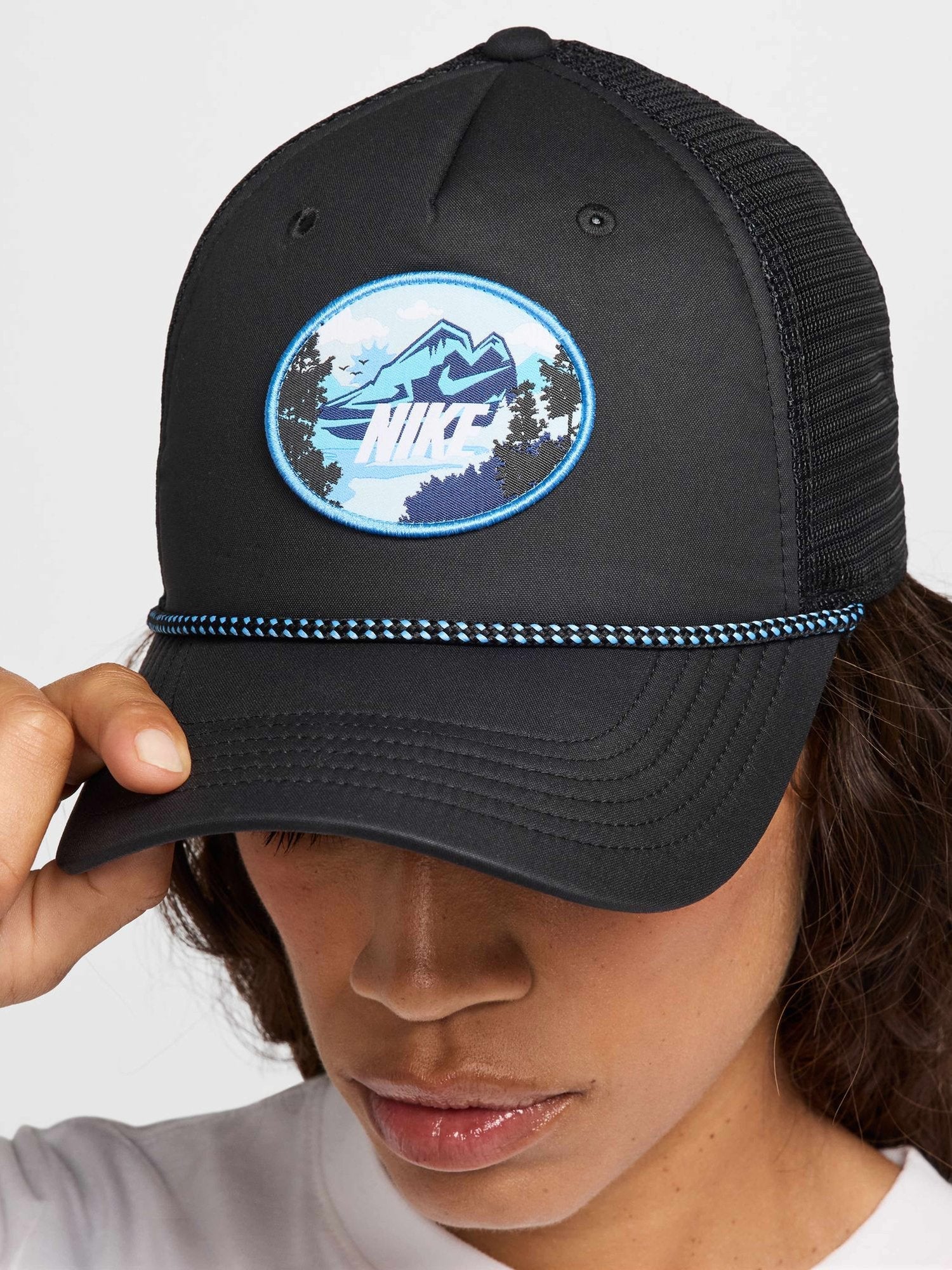 NIKE Шапка U NK RISE CAP S OTDR TRK S25 L