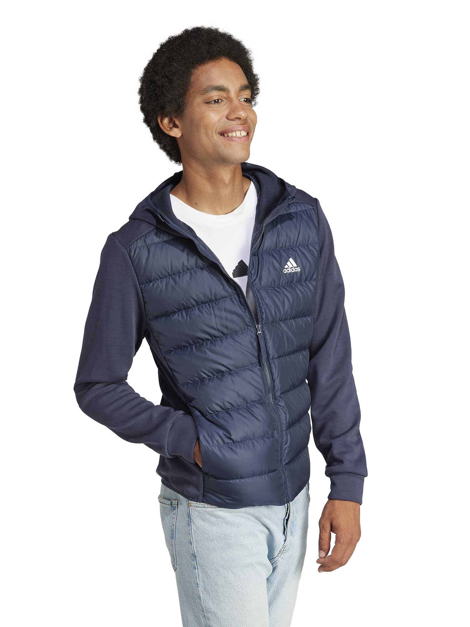 ADIDAS SPORTSWEAR Яке Essentials Hybrid Down Hooded