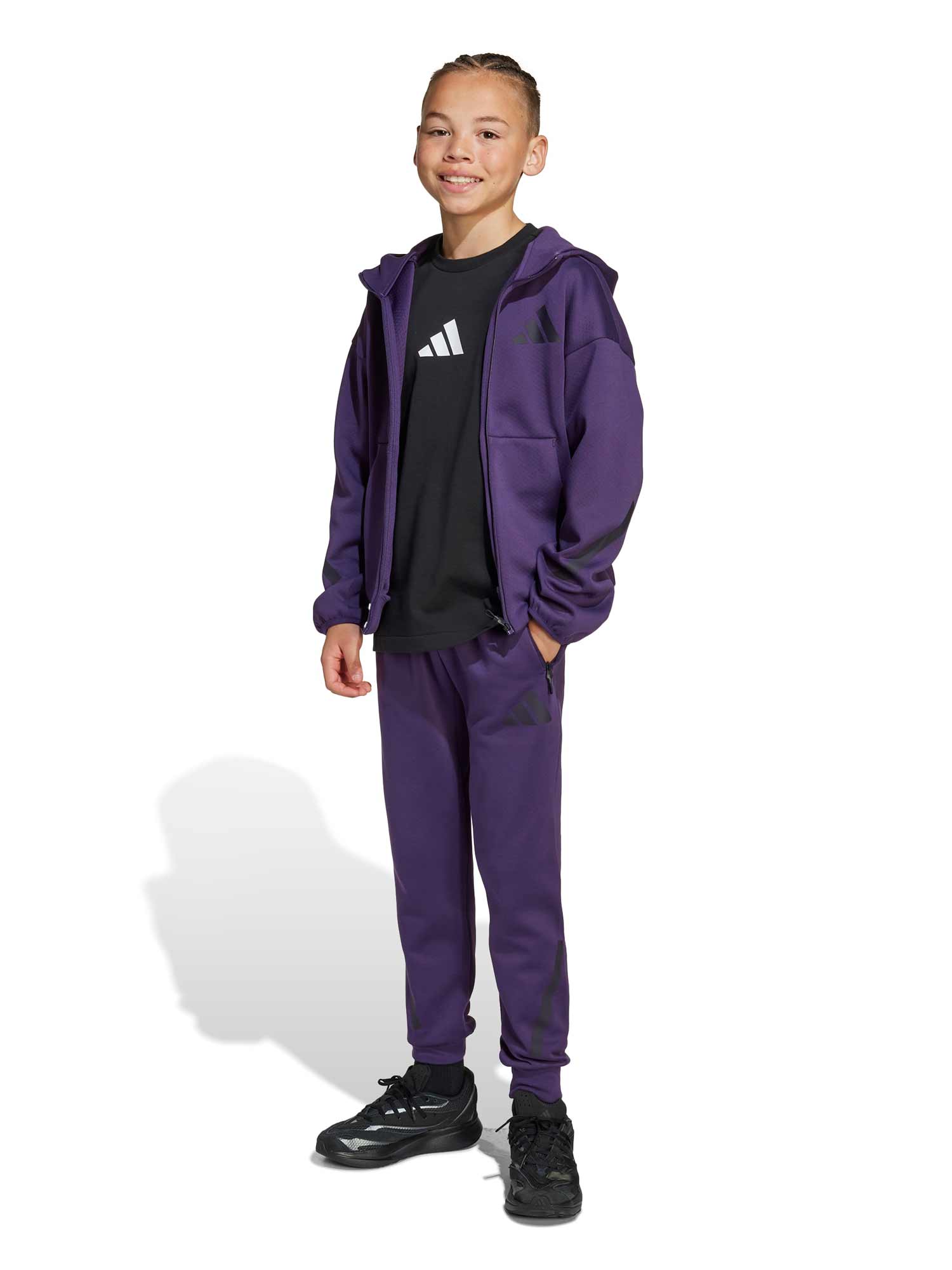 ADIDAS SPORTSWEAR Суитшърт Z.N.E. Full-Zip Hooded Track Jacket Kids