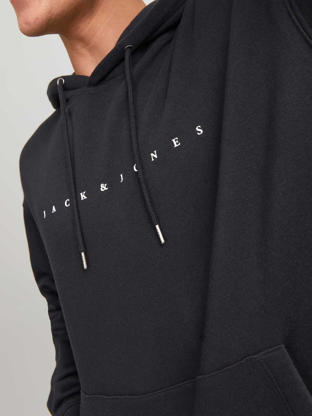 JACK & JONES Суитшърт JJESTAR JJ SWEAT HOOD NOOS