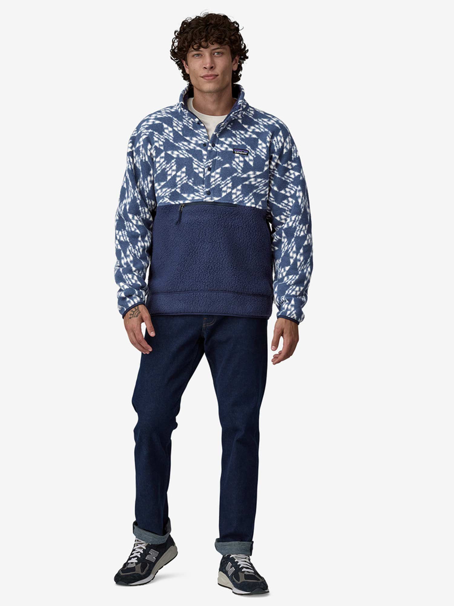 PATAGONIA Полар Ms Retro Pile 1/2 Snap P/O