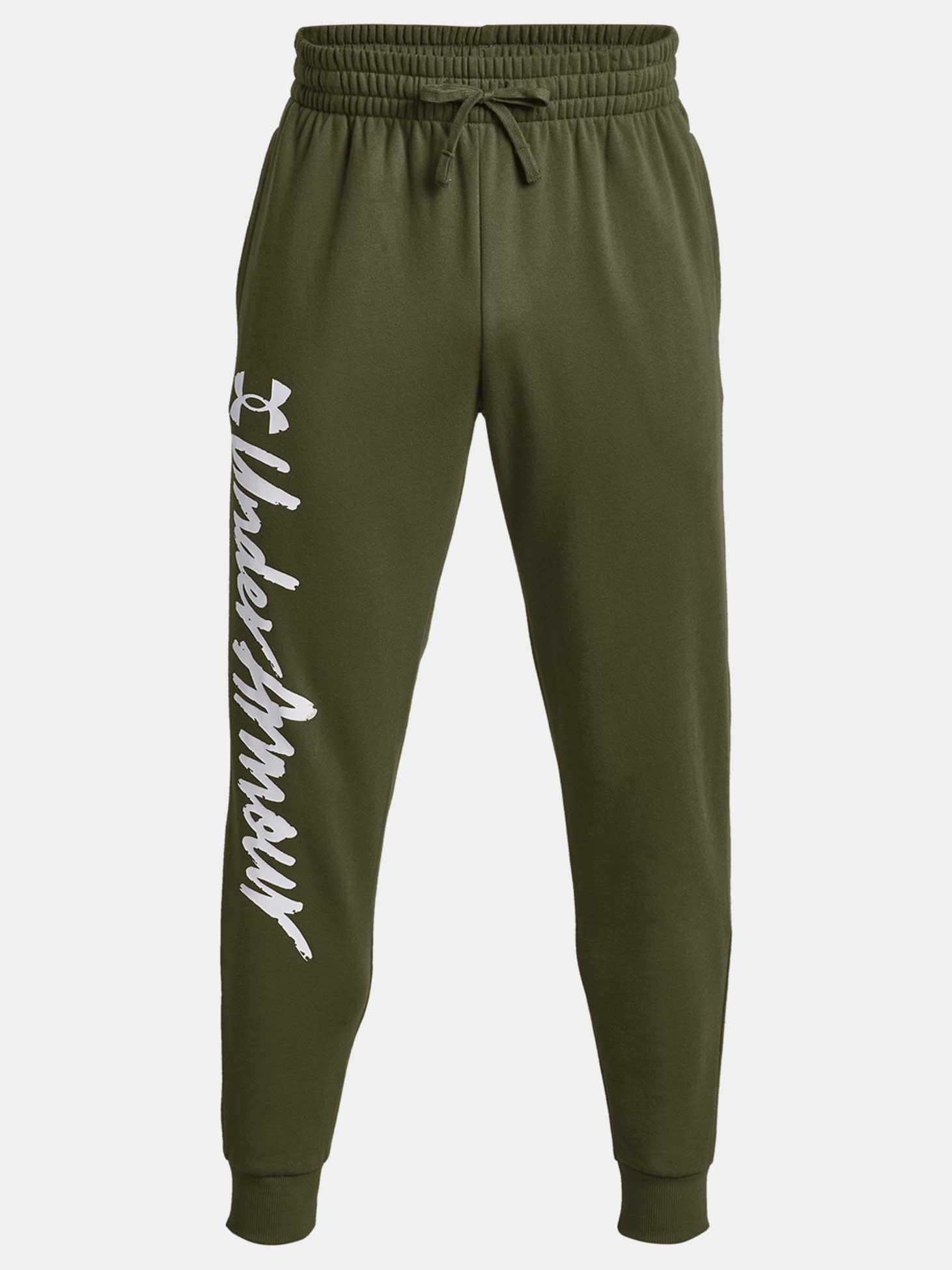 UNDER ARMOUR Спортно долнище Rival Fleece Graphic Jgrs