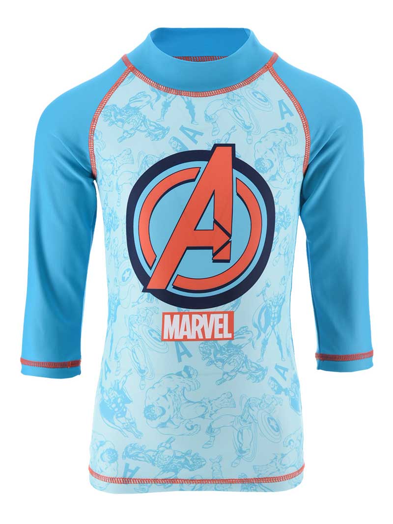 KIDS MOVIE HEROES Блуза с UV защита AVENGERS C