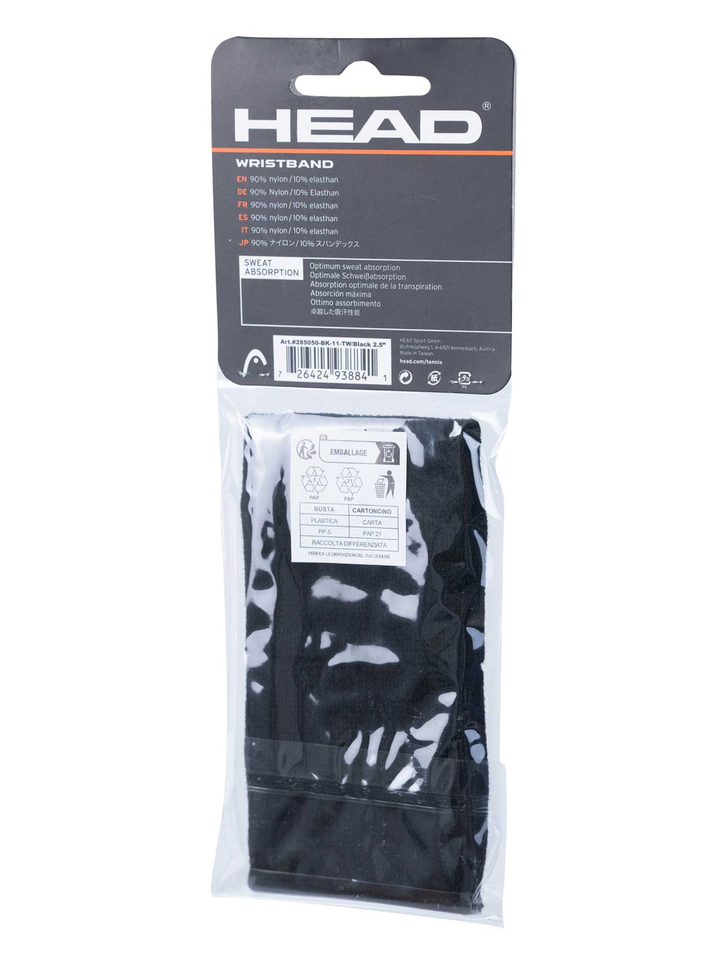 HEAD Накитник Wristband 2.5