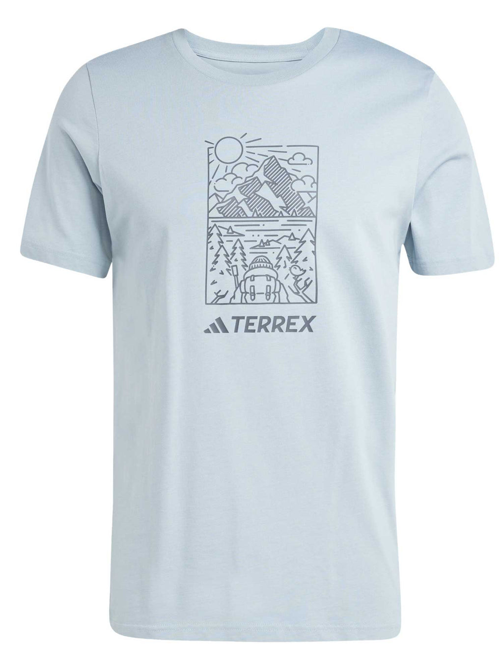 ADIDAS PERFORMANCE Тениска Terrex Graphic T-Shirt