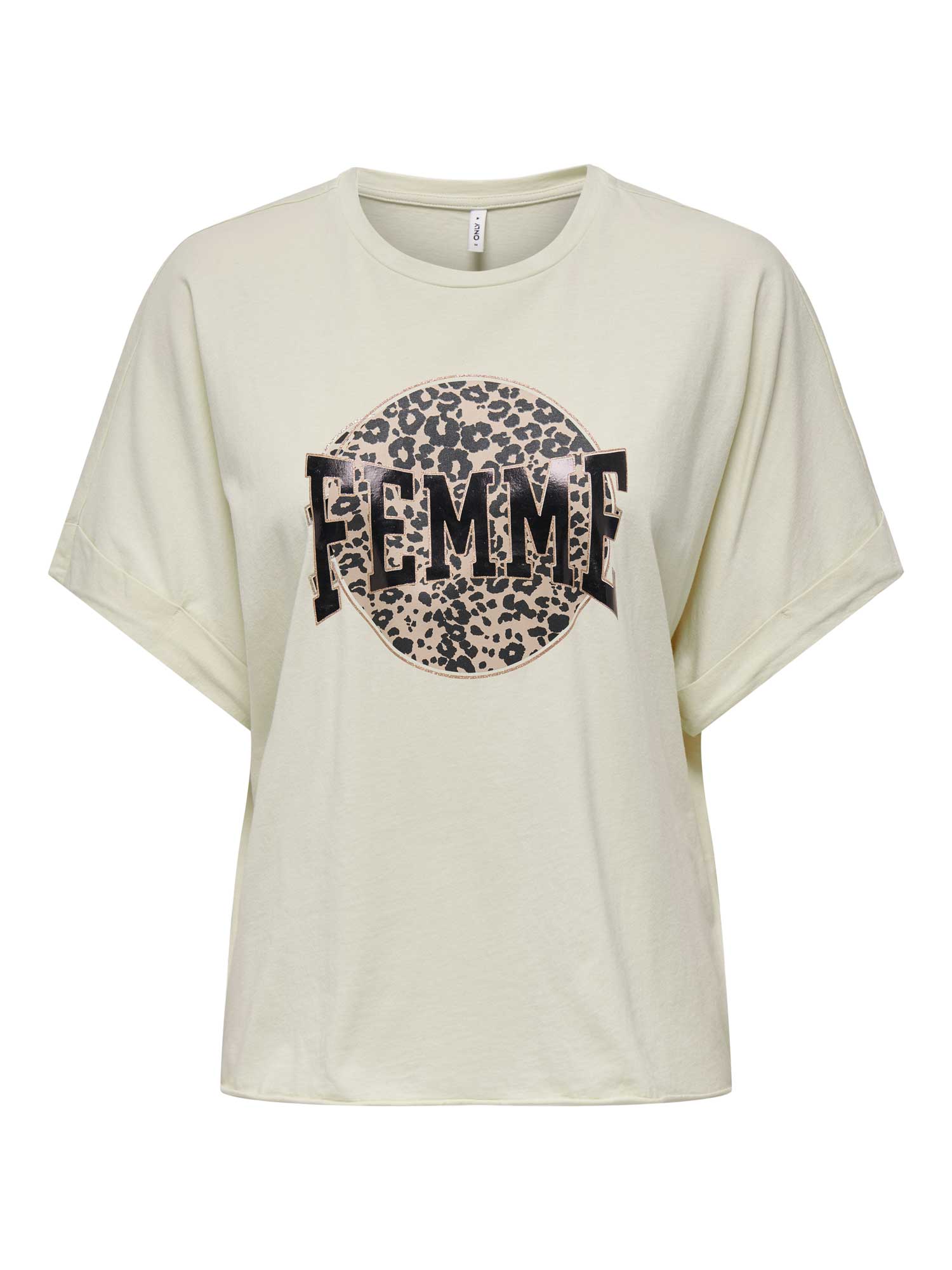 ONLY Тениска ONLLUCY LIFE S/S ANIMAL TOP BOX CC JRS