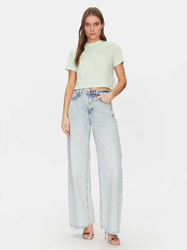 GUESS Тениска ADELE CROP T-SHIRT