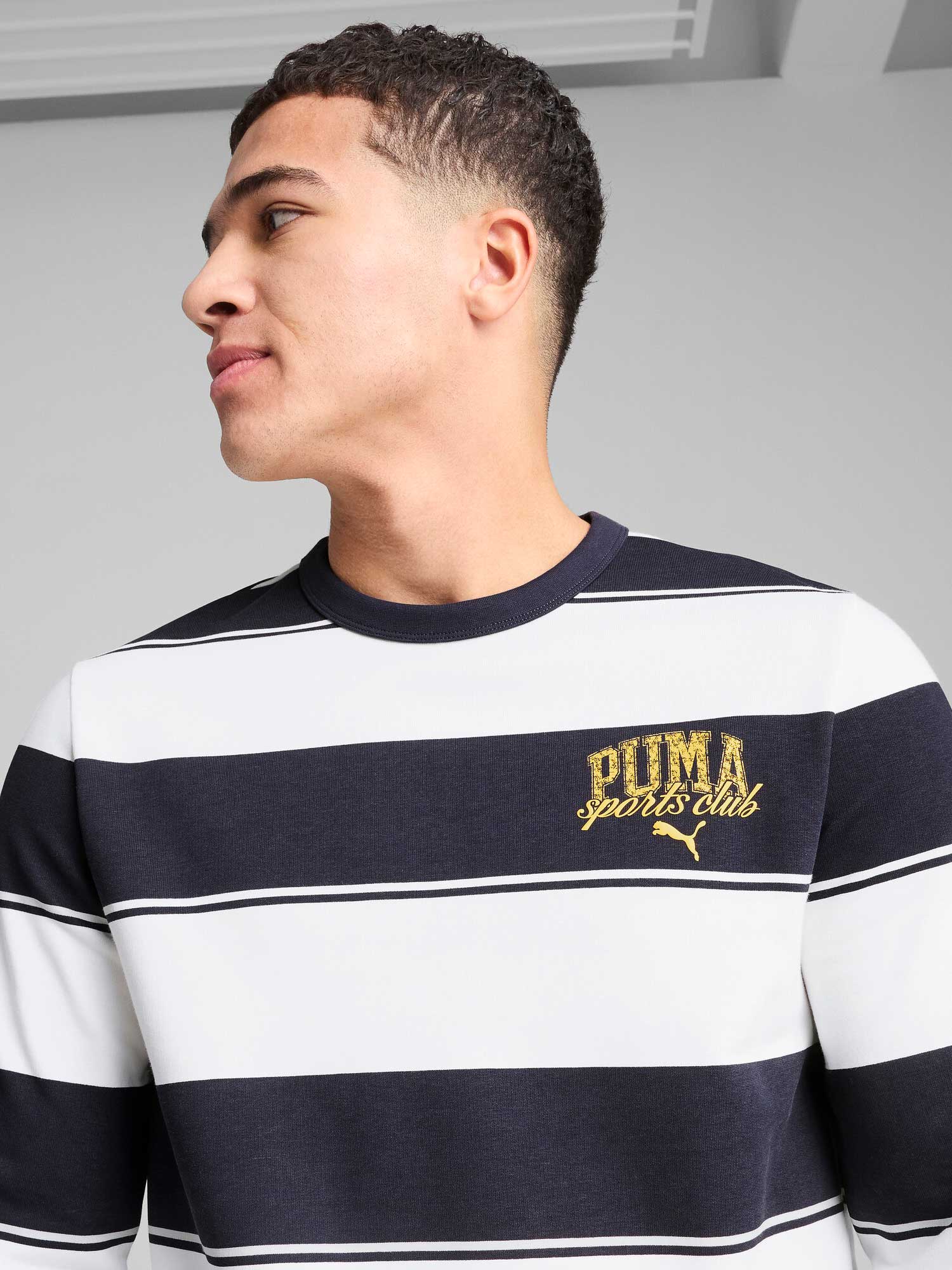 PUMA Блуза SQUAD Striped AOP Crew TR