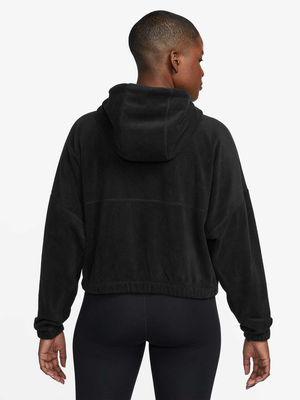 NIKE Суитшърт W NK ONE TF FZ HOODIE POLAR