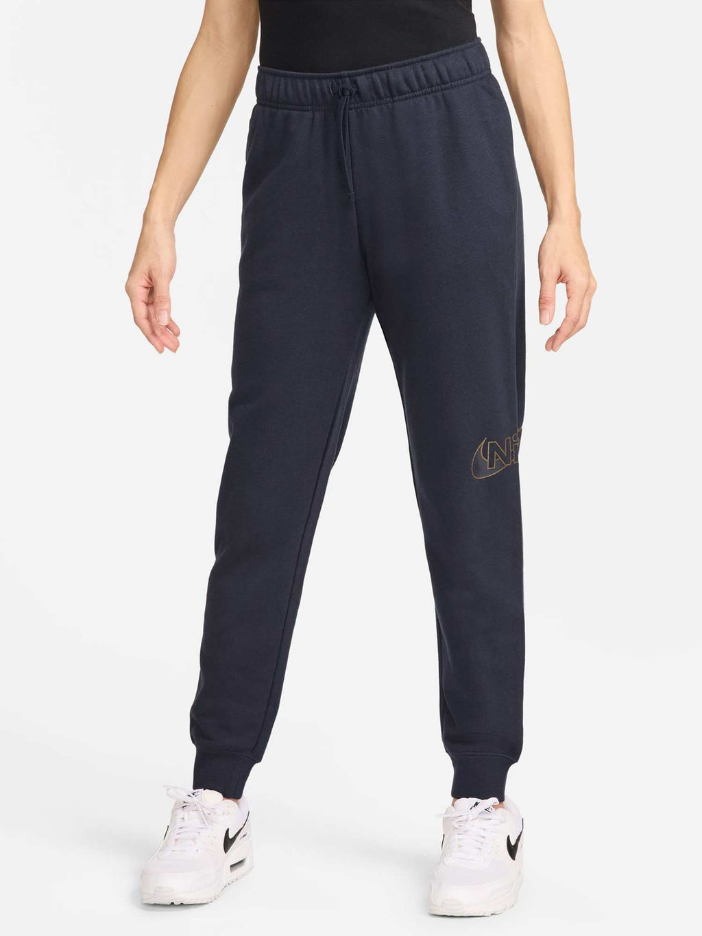 NIKE Спортно долнище W NSW CLUB STD PANT SHINE
