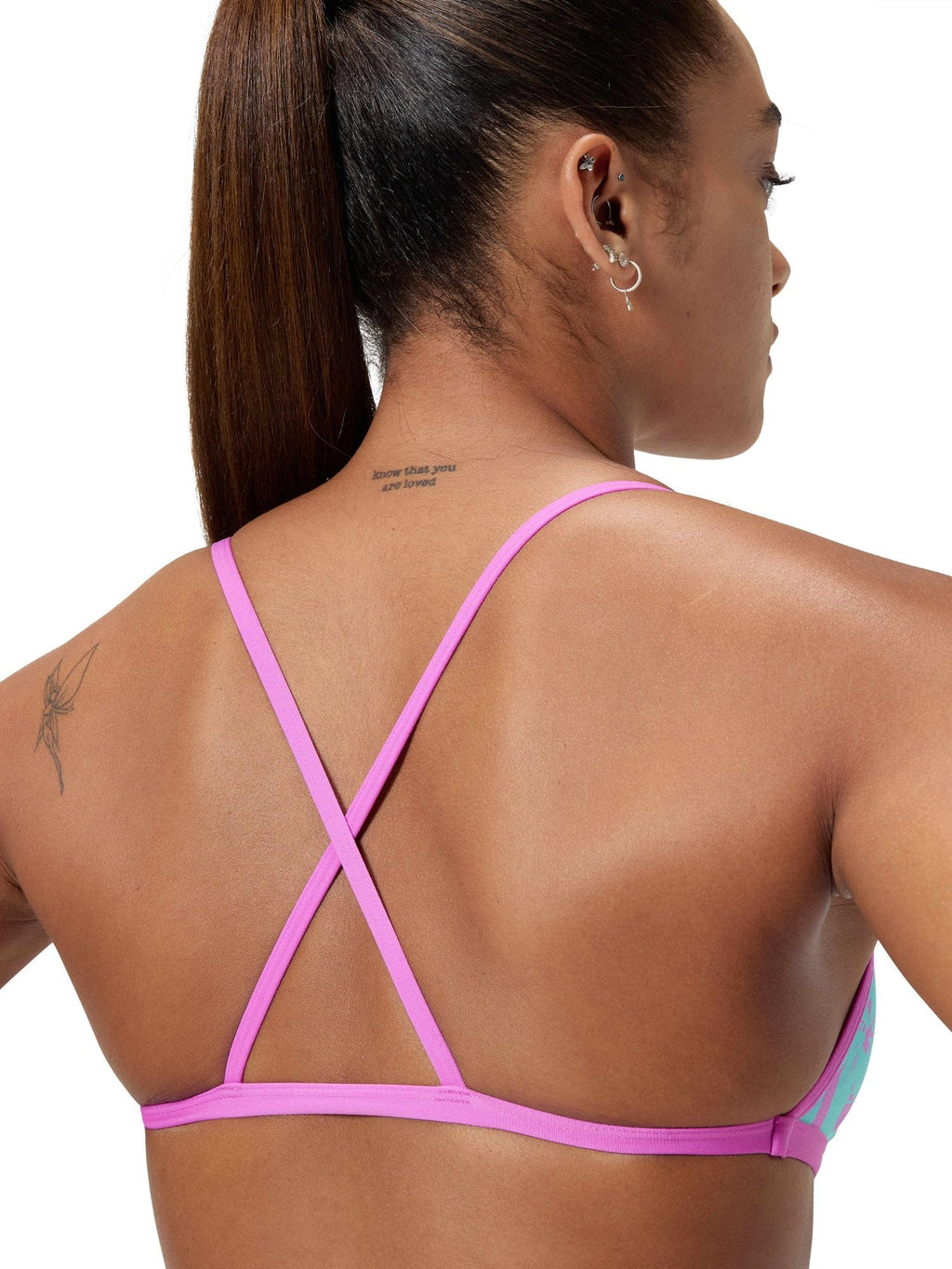 SPEEDO Бански горнище WOMENS ALLOVER DIGITAL