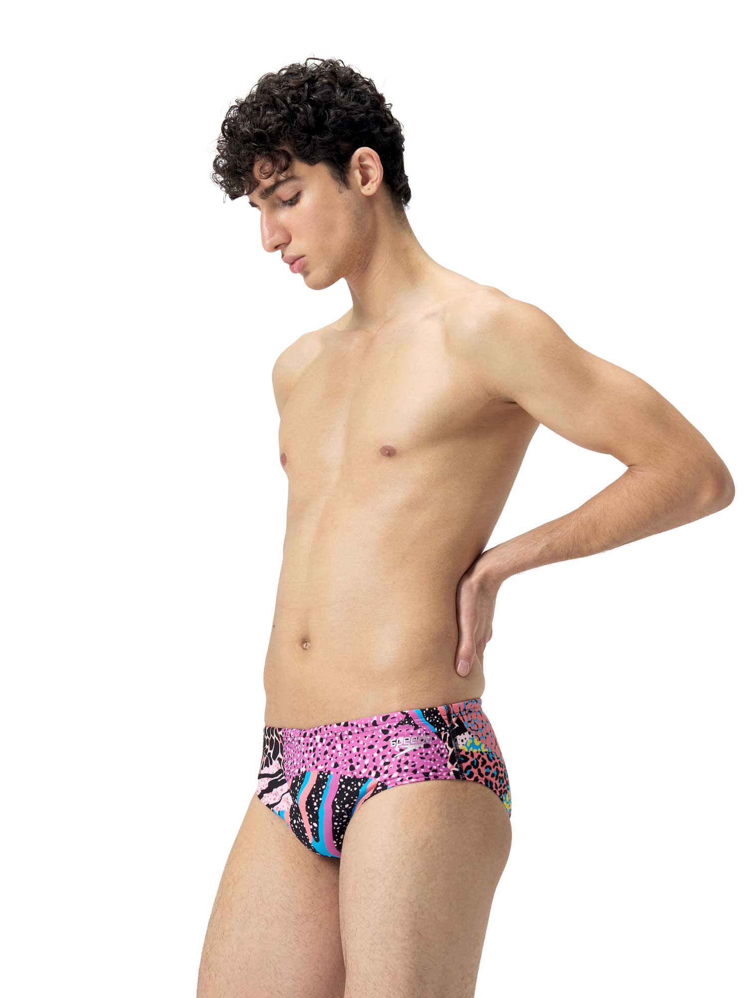 SPEEDO Бански MENS 8CM ALLOVER DIGITAL BRIEF