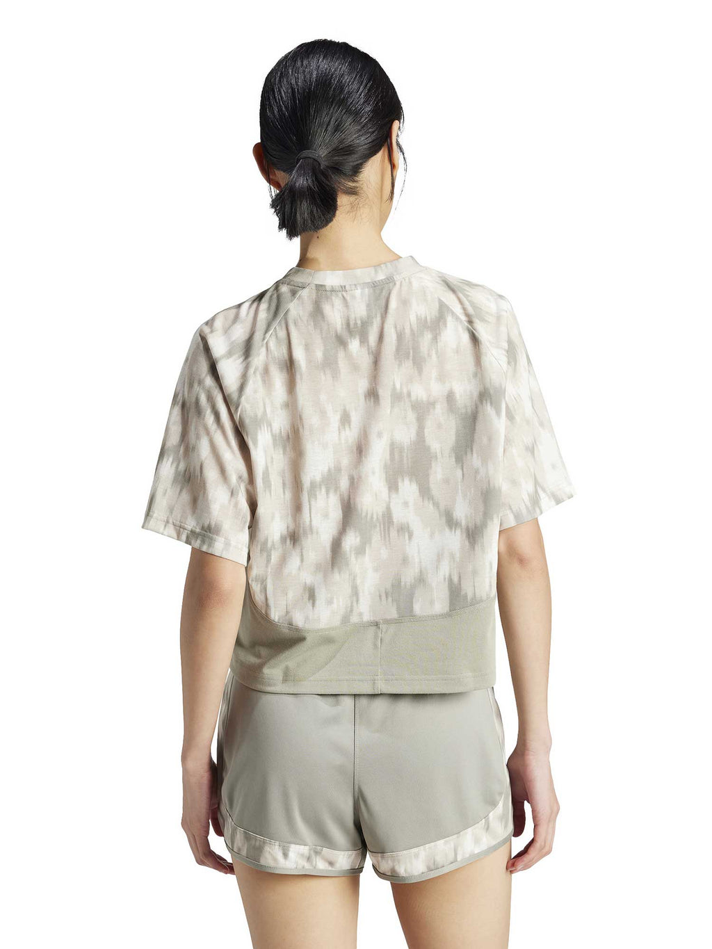ADIDAS PERFORMANCE Тениска Train Essentials Allover Print Flower