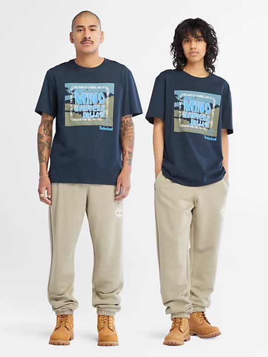TIMBERLAND Тениска SS GRAPHIC