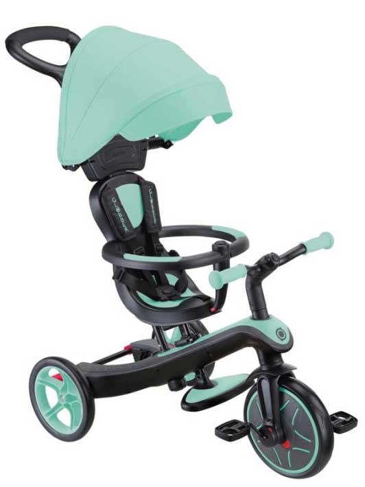 GLOBBER Триколка 4 в 1 EXPLORER TRIKE със сенник