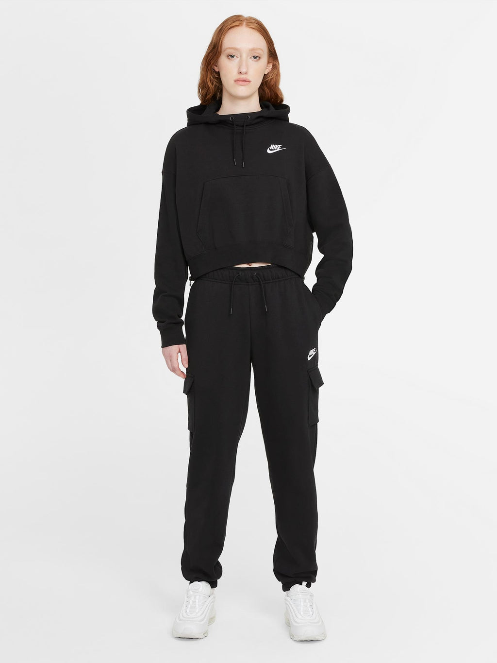 NIKE Спортно долнище ESSNTL FLC MR