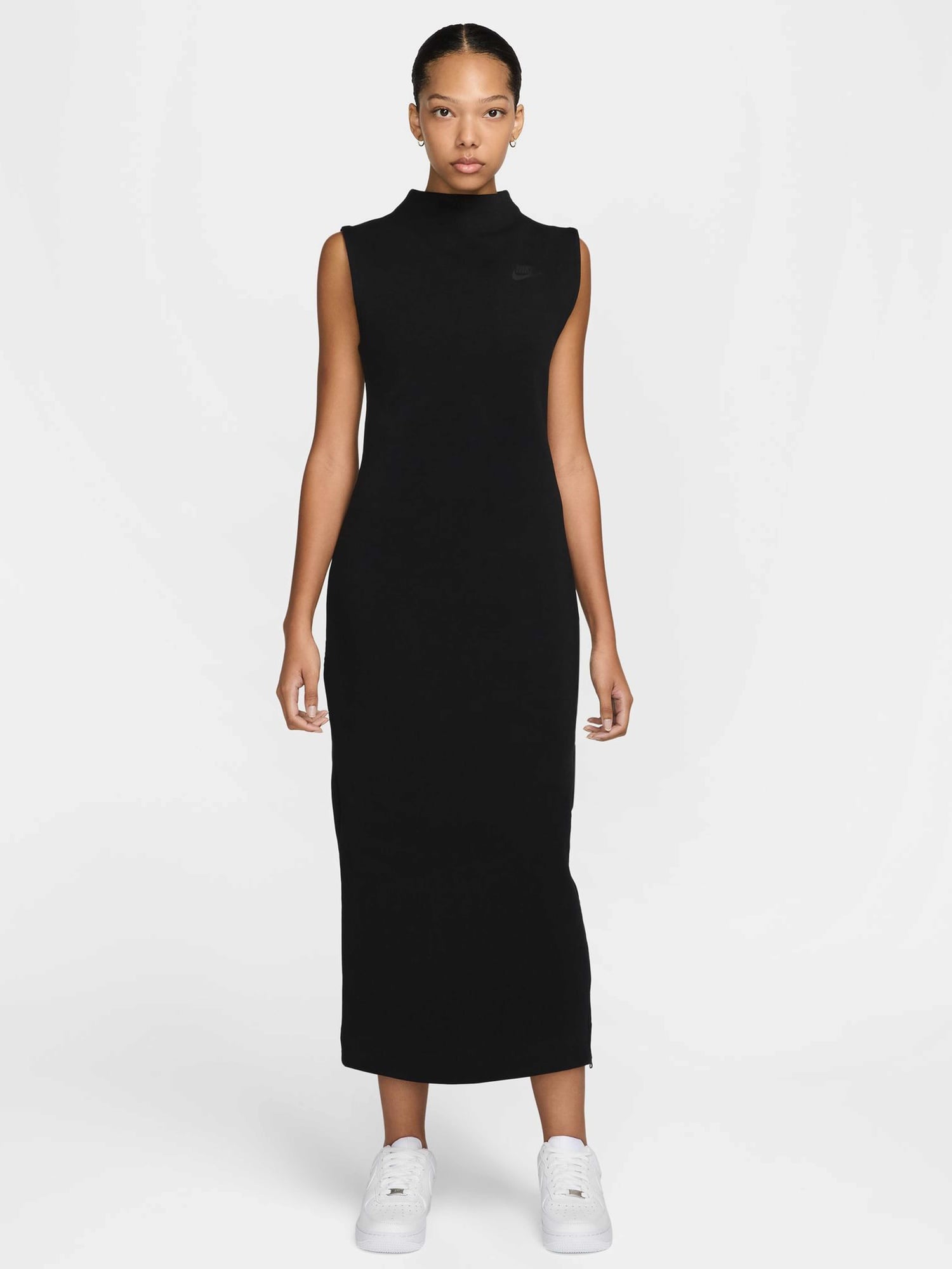NIKE Рокля W NSW TCH FLC MAXI TANK DRESS