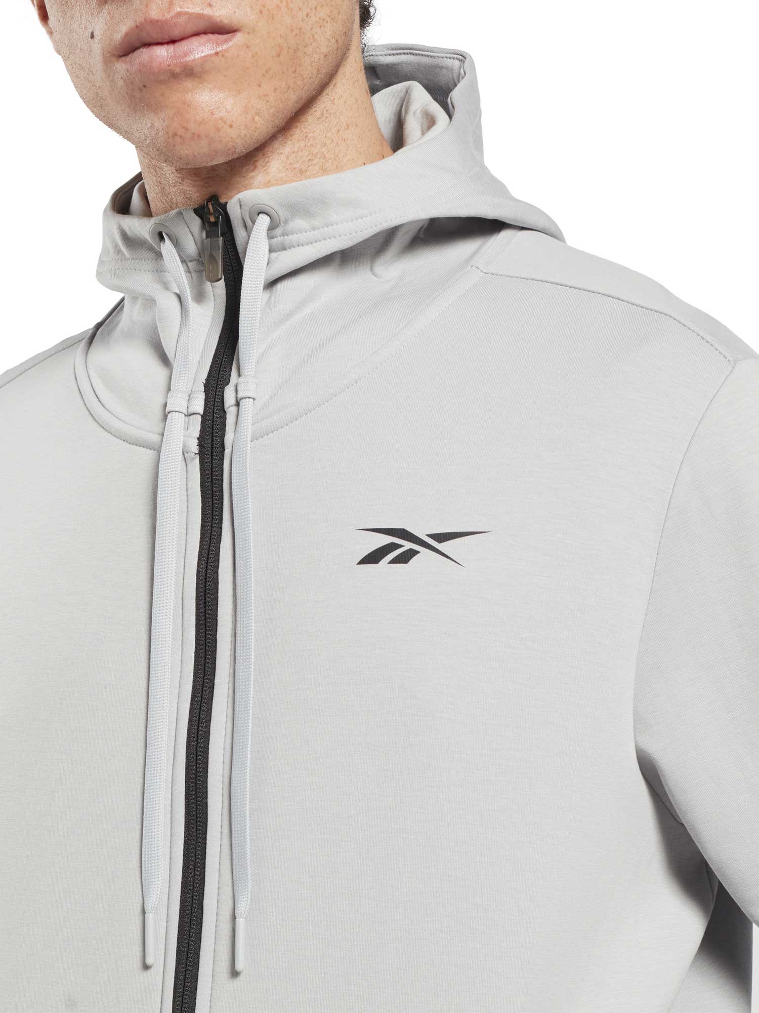 REEBOK Суитшърт DreamBlend Zip-Up Hooded Jacket