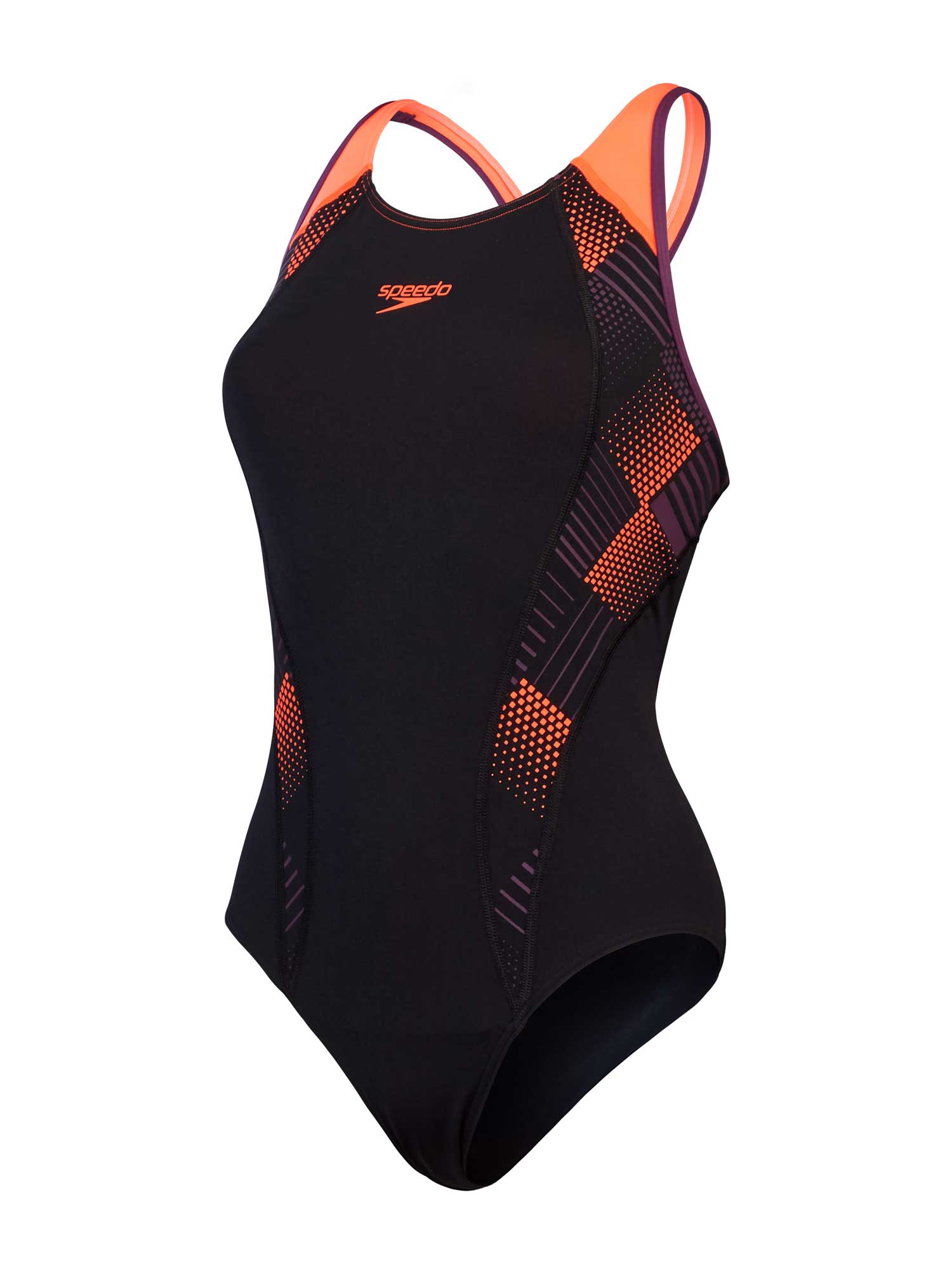 SPEEDO Цял бански WOMENS PLACEMENT LANEBACK