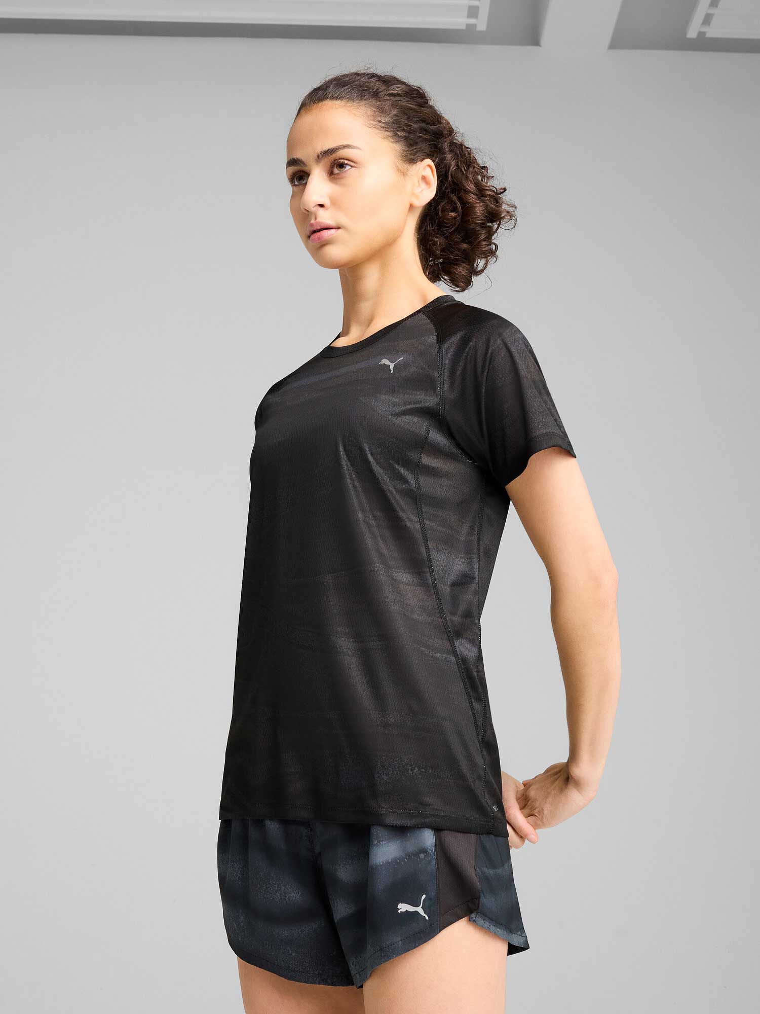 PUMA Тениска RUN VELOCITY AOP TEE W (POLY)