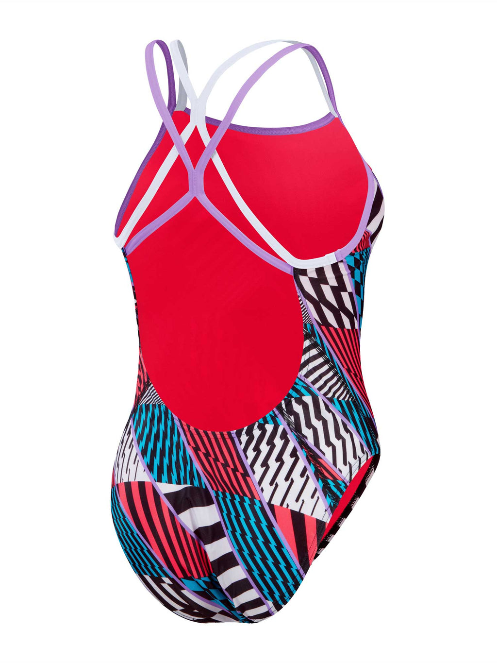 SPEEDO Цял бански WOMENS ALLOVER DIGITAL STARBACK