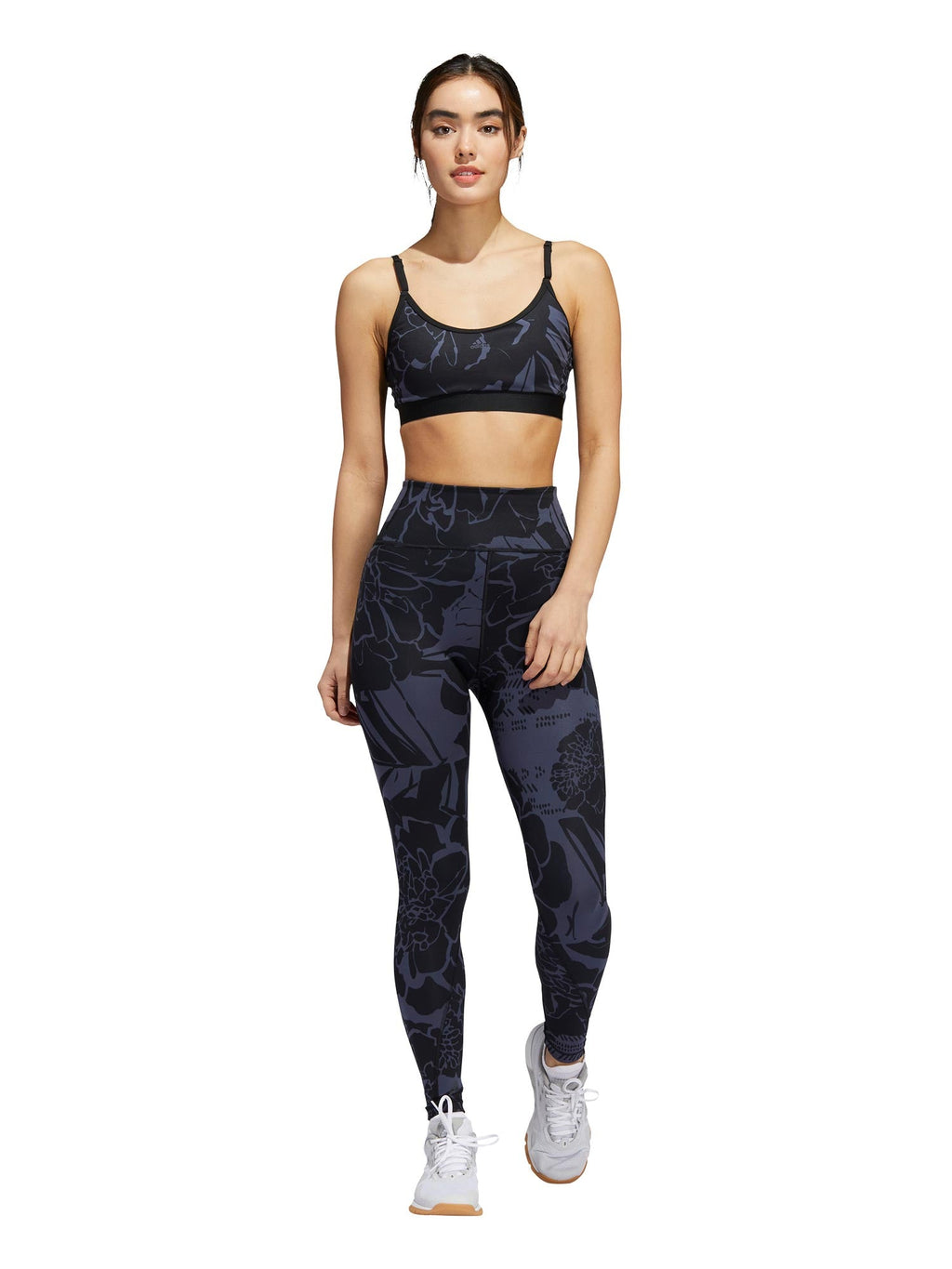 ADIDAS PERFORMANCE Спортен сутиен TRAIN LIGHT SUPPORT FLOWER