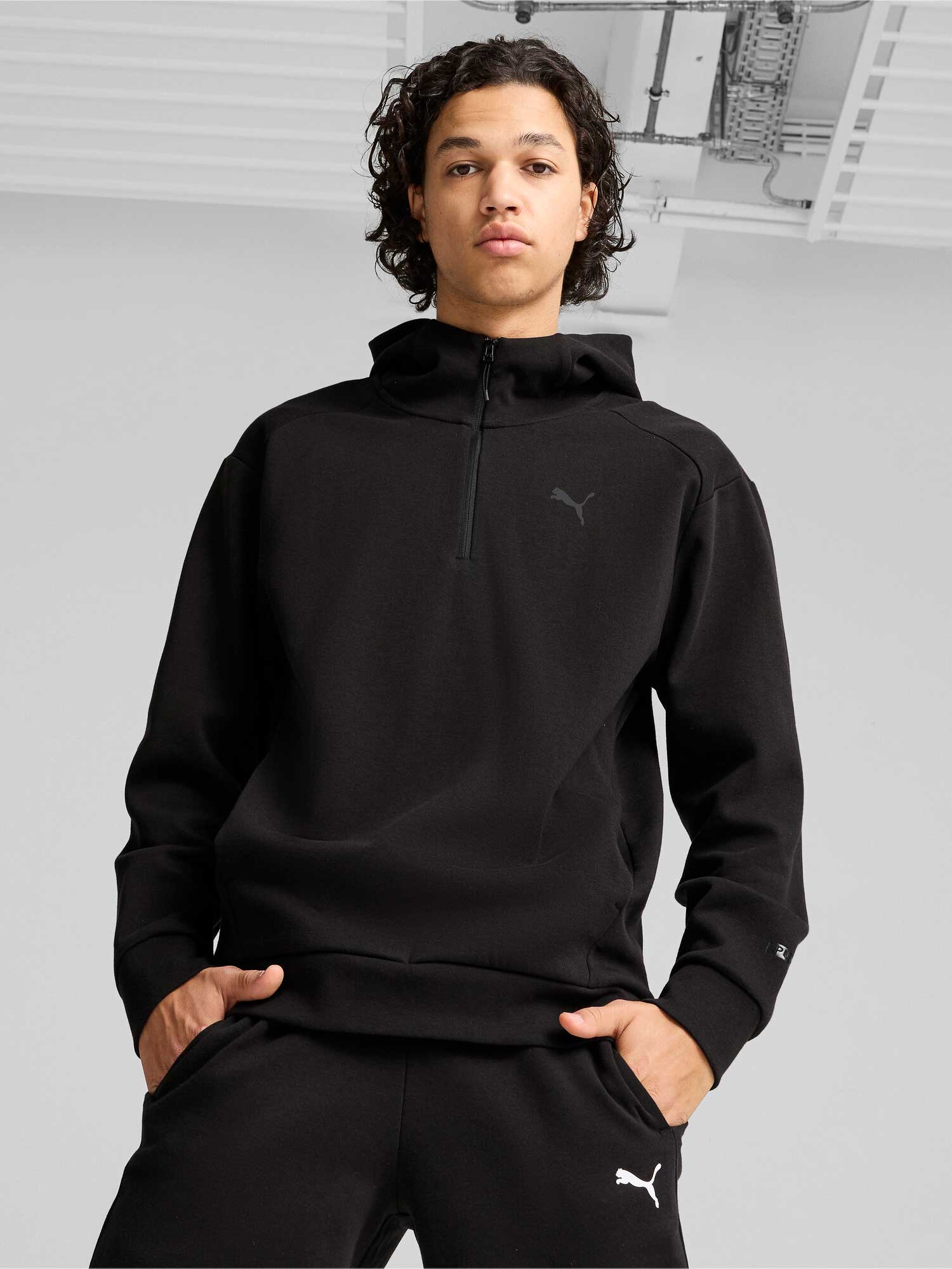 PUMA Суитшърт RAD/CAL Hooded Half-Zip DK