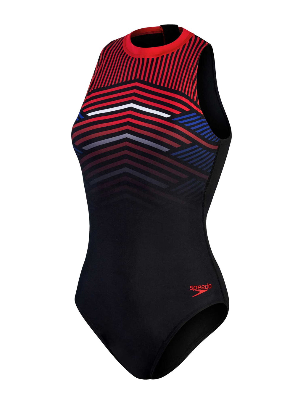 SPEEDO Цял бански WOMENS PRINTED HYDRASUIT