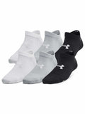 UNDER ARMOUR Чорапи Yth Essential No Show 6pk