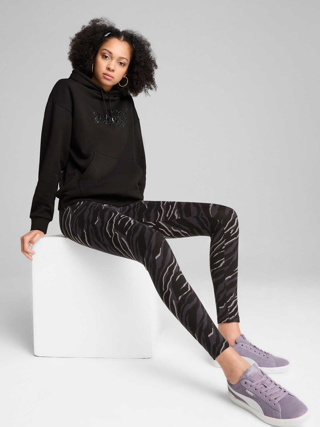 PUMA Суитшърт ESS+ ANIMAL Hoodie FL