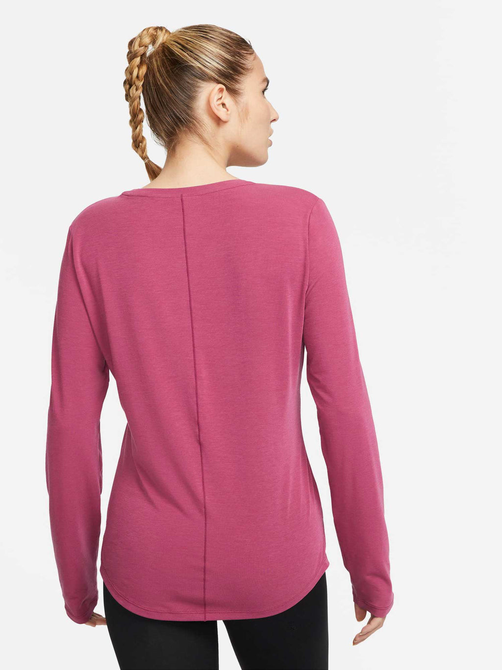 NIKE Блуза W NK ONE LUXE DF LS STD TOP
