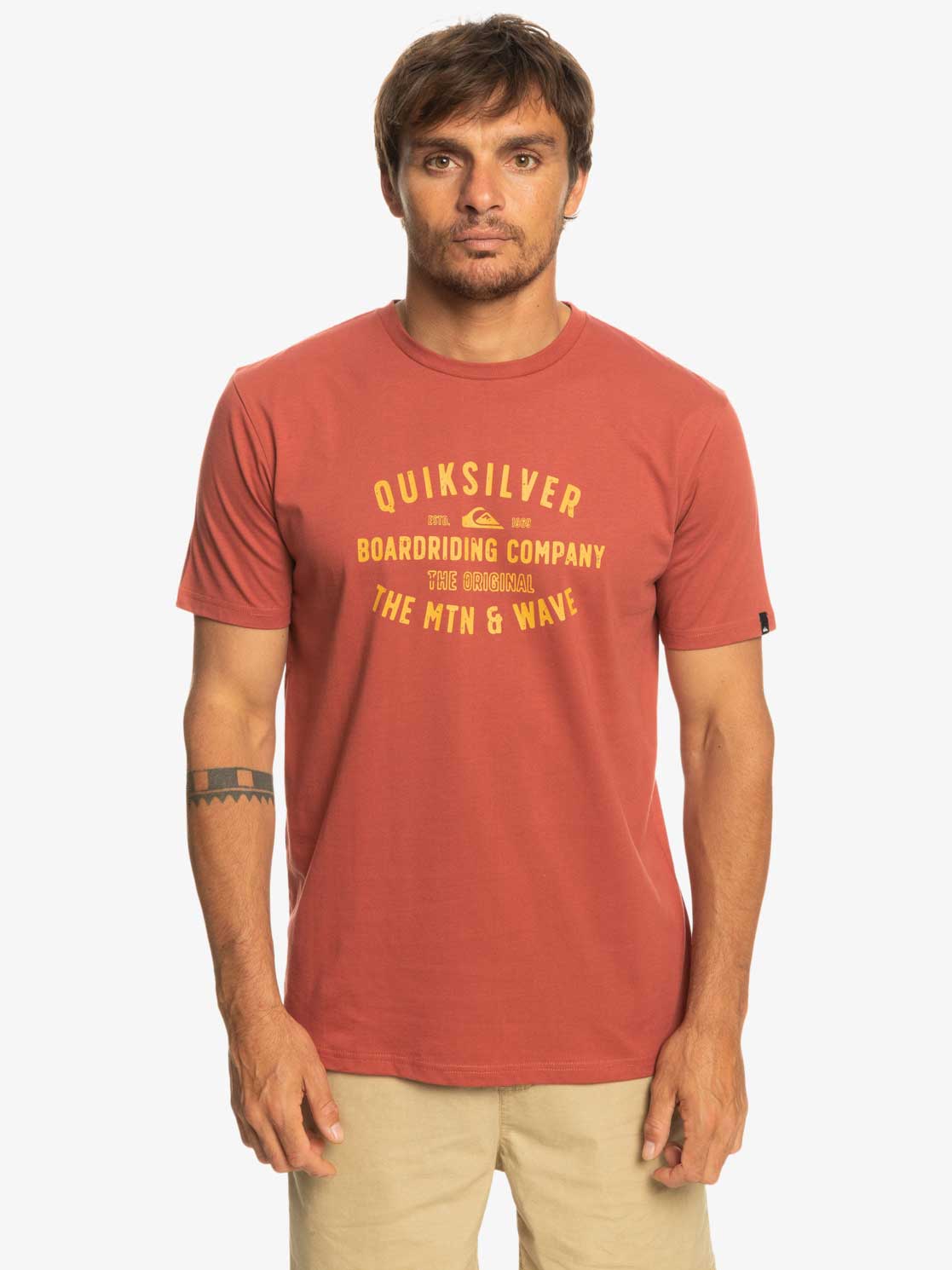 QUIKSILVER Тениска QS SURF LOCKUP SS