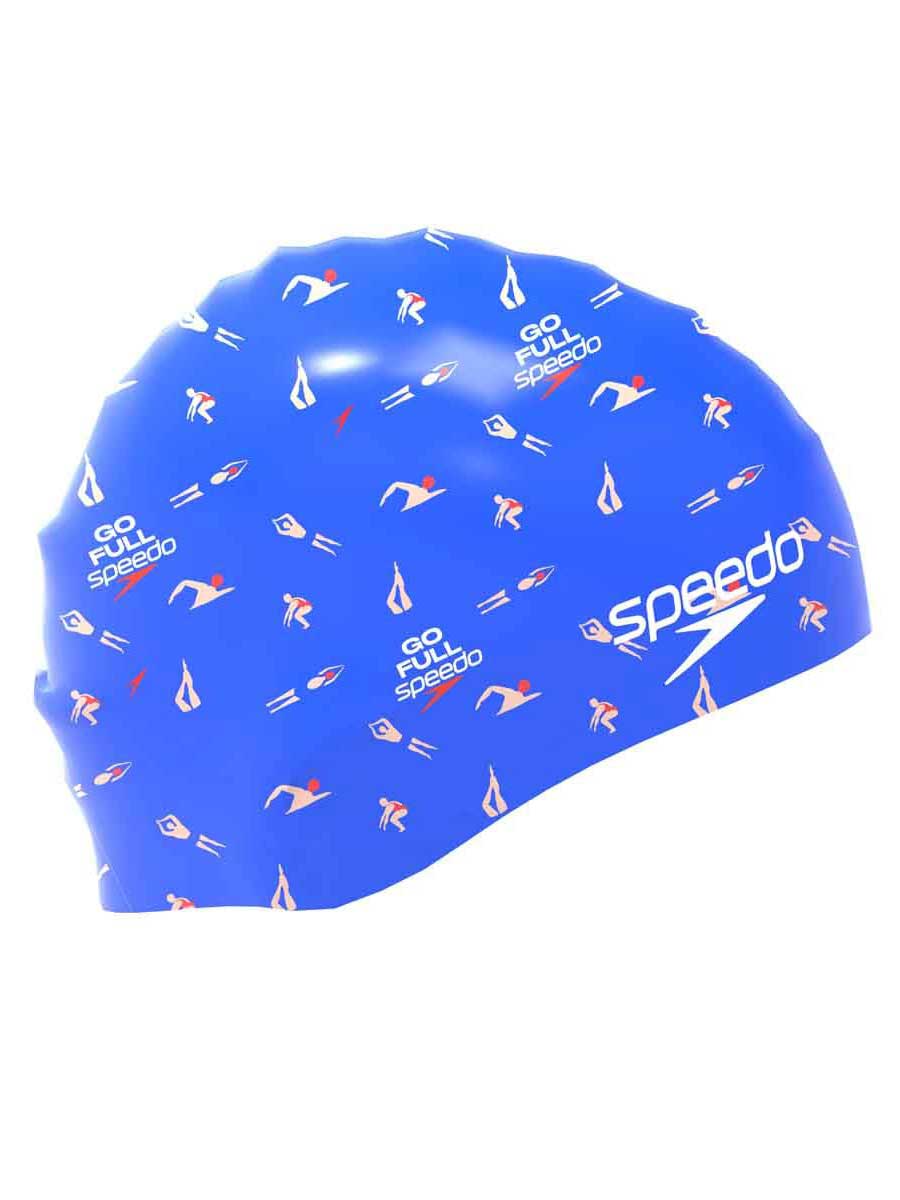 SPEEDO Плувна шапка SLOGAN PRT CAP AU/AF/AM