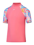 SPEEDO Тениска с UV защита GIRLS PRINTED TOP