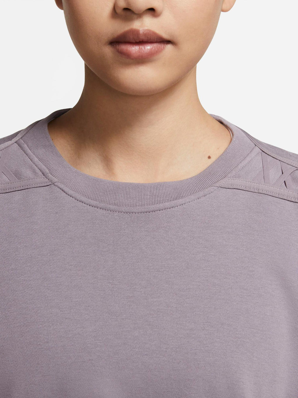 NIKE Блуза W THRMA FLC CROP LC LS