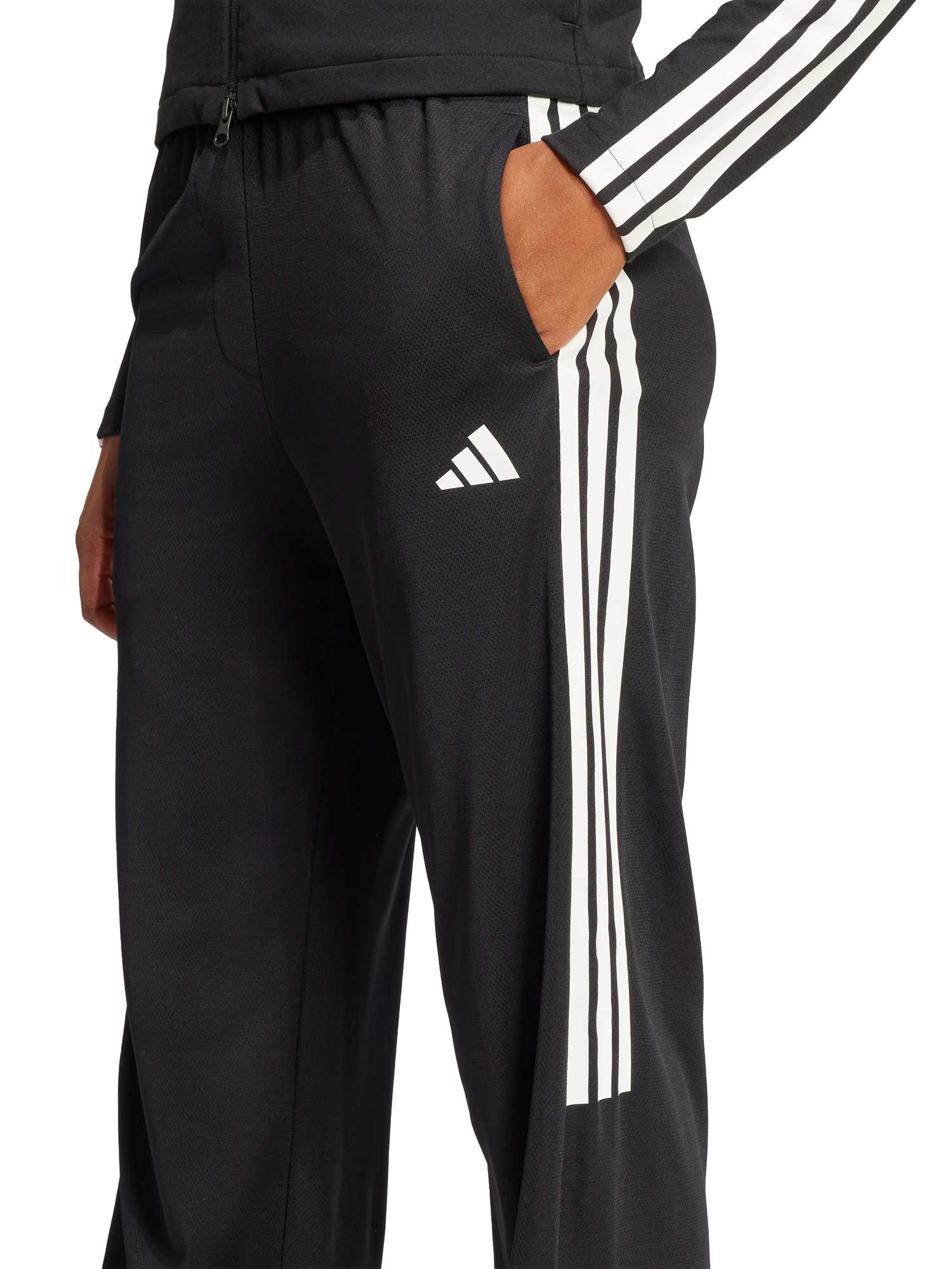 ADIDAS SPORTSWEAR Спортно долнище Tiro Cut 3-Stripes Mesh Wide-Leg